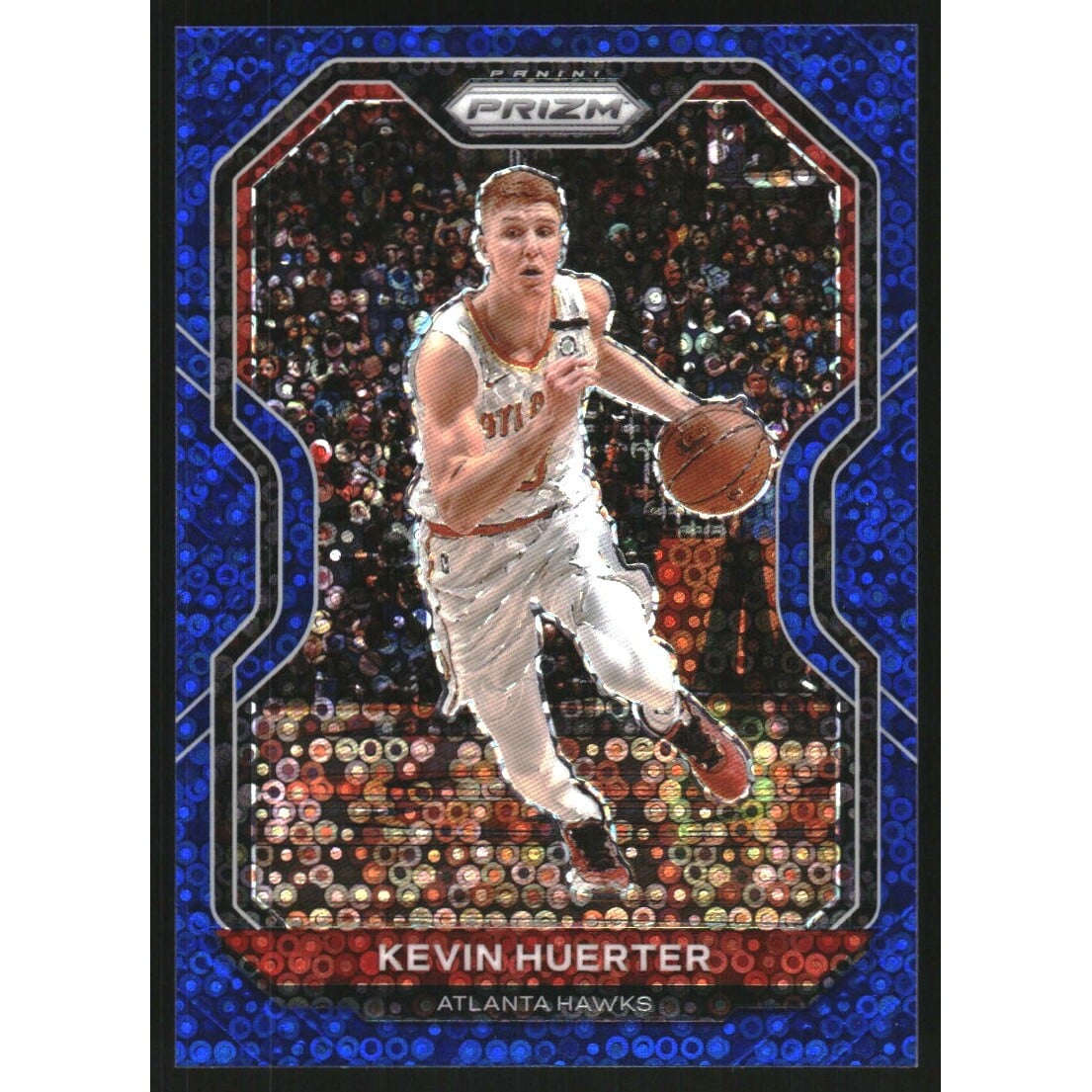 2020-21 Panini Prizm Prizms Fast Break Blue #107 Kevin Huerter