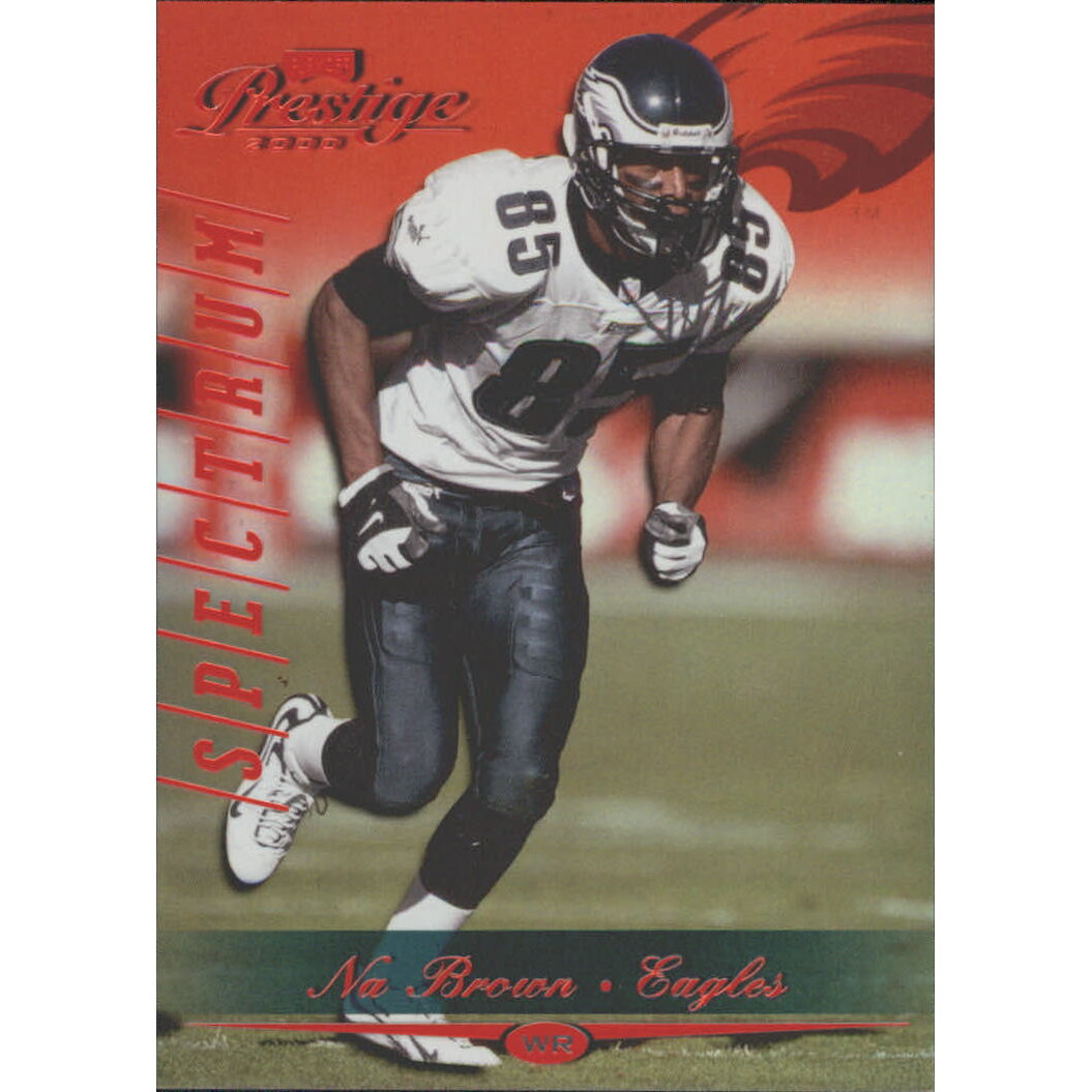 2000 Playoff Prestige Spectrum Red #143 Na Brown