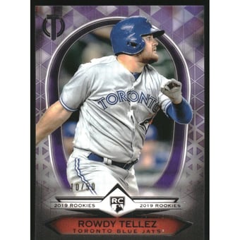 2019 Topps Tribute '19 Rookies Purple #19R2 Rowdy Tellez