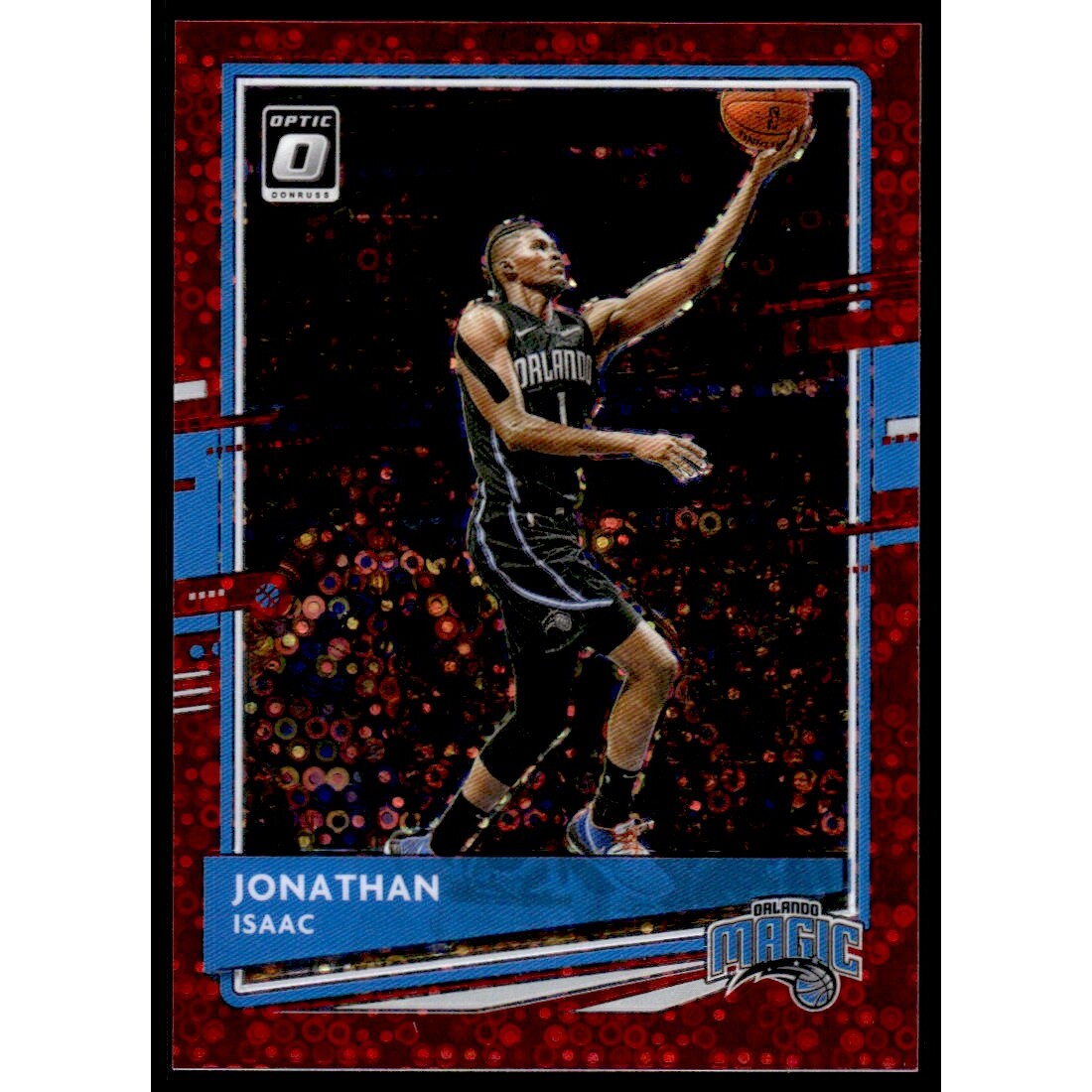 2020-21 Donruss Optic Fast Break Red #66 Jonathan Isaac