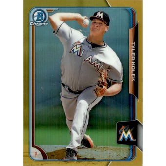 2015 Bowman Chrome Prospects Gold Refractors #BCP1 Tyler Kolek