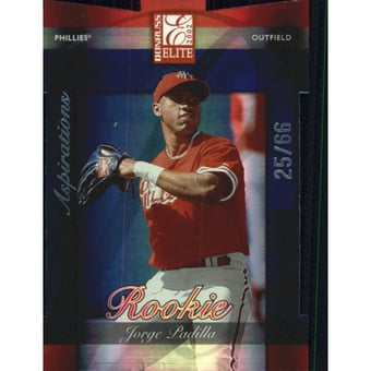 2002 Donruss Elite Aspirations #171 Jorge Padilla ROO/66
