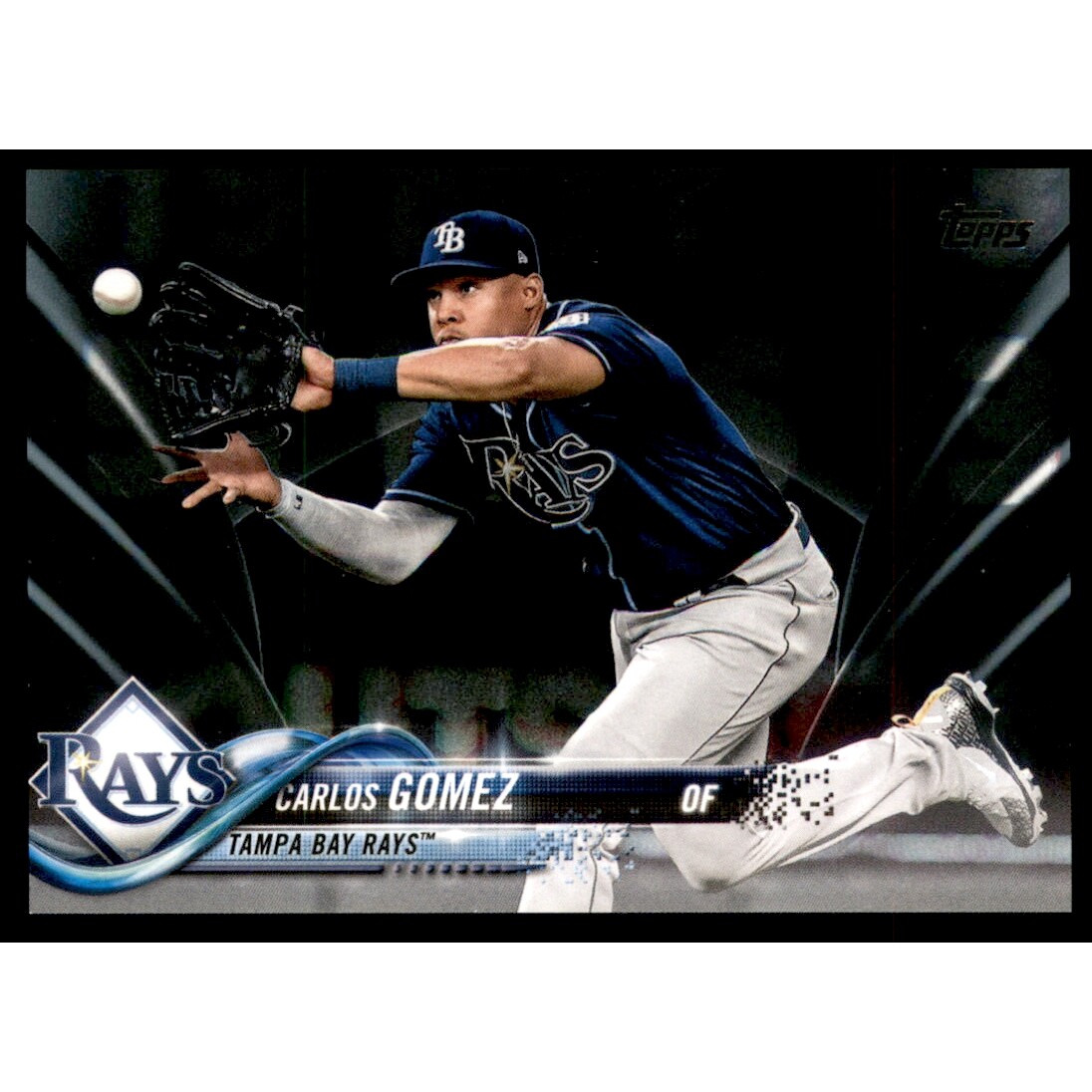 2018 Topps Update Black #US46 Carlos Gomez
