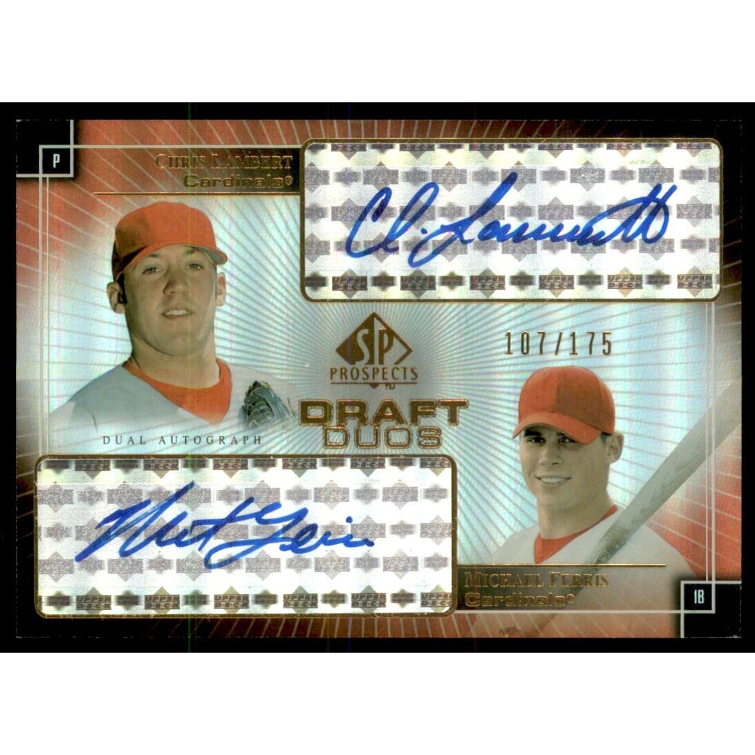 2004 SP Prospects Draft Duos Dual Autographs #LF Chris Lambert/Michael Ferris