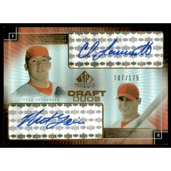 2004 SP Prospects Draft Duos Dual Autographs #LF Chris Lambert/Michael Ferris