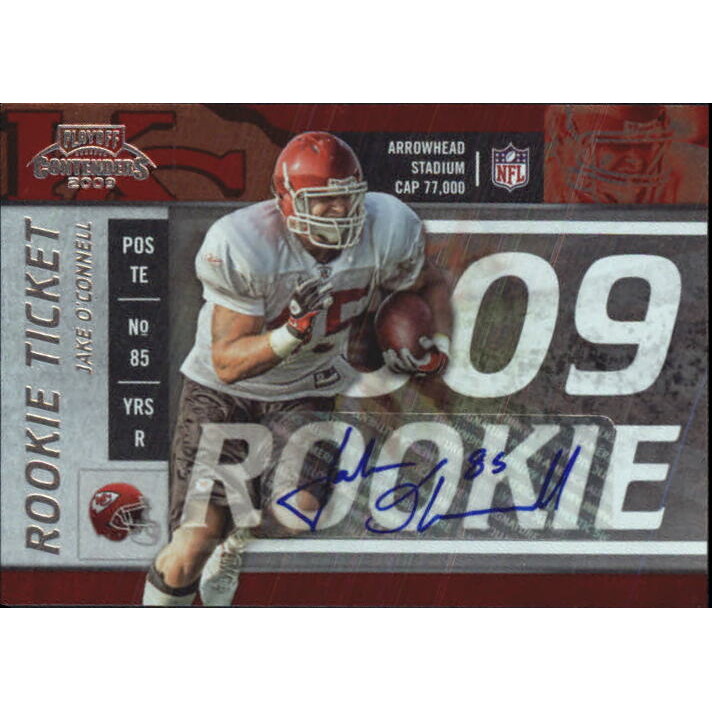 2009 Playoff Contenders #167 Jake O'Connell AU RC