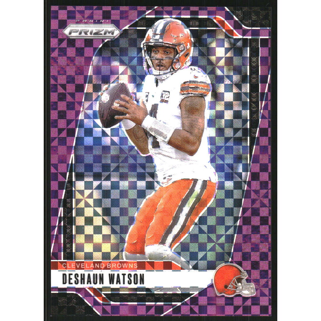 2024 Panini Prizm Prizms Purple Power #64 Deshaun Watson 2024 Panini Prizm Prizms Purple Power #64 Deshaun Watson