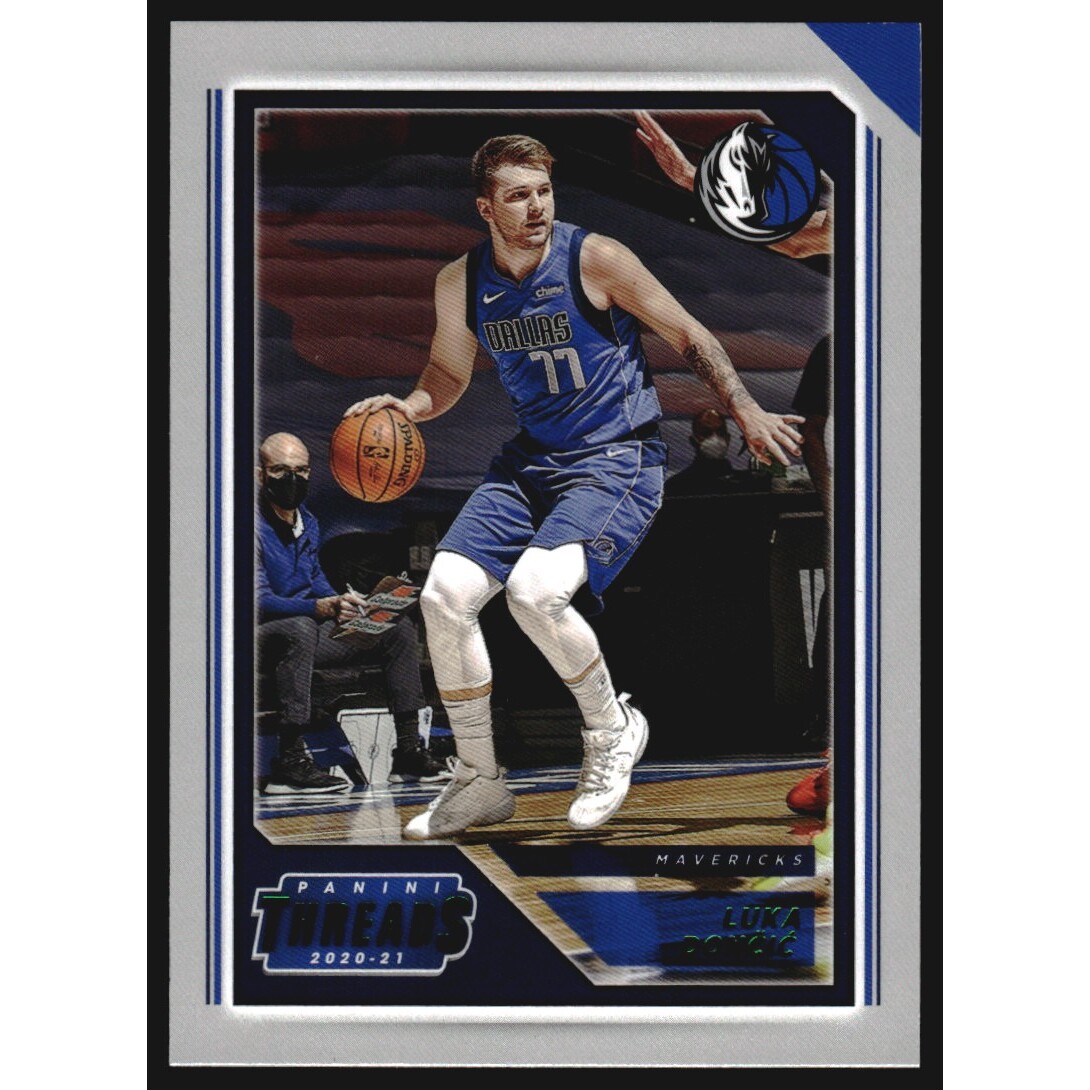 2020-21 Panini Chronicles Green #82 Luka Doncic/Threads