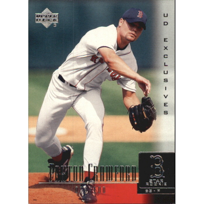 2001 Upper Deck Exclusives Silver #20 Paxton Crawford SR