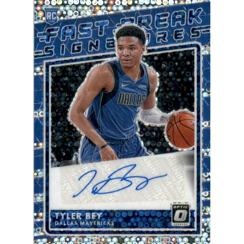 2020-21 Donruss Optic Fast Break Signatures #86 Tyler Bey 2020-21 Donruss Optic Fast Break Signatures #86 Tyler Bey