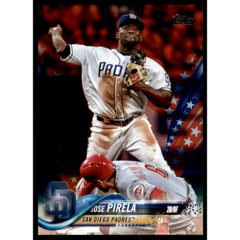 2018 Topps Update Independence Day #US245 Jose Pirela