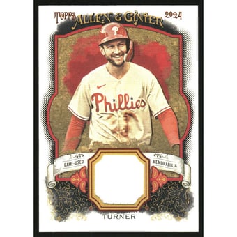 2024 Topps Allen and Ginter Relics #AGRTT Trea Turner A
