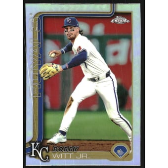 2025 Topps Chrome Refractors #93 Bobby Witt Jr.