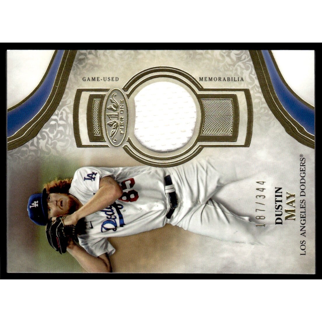 2021 Topps Tier One Relics #T1RDM Dustin May/344