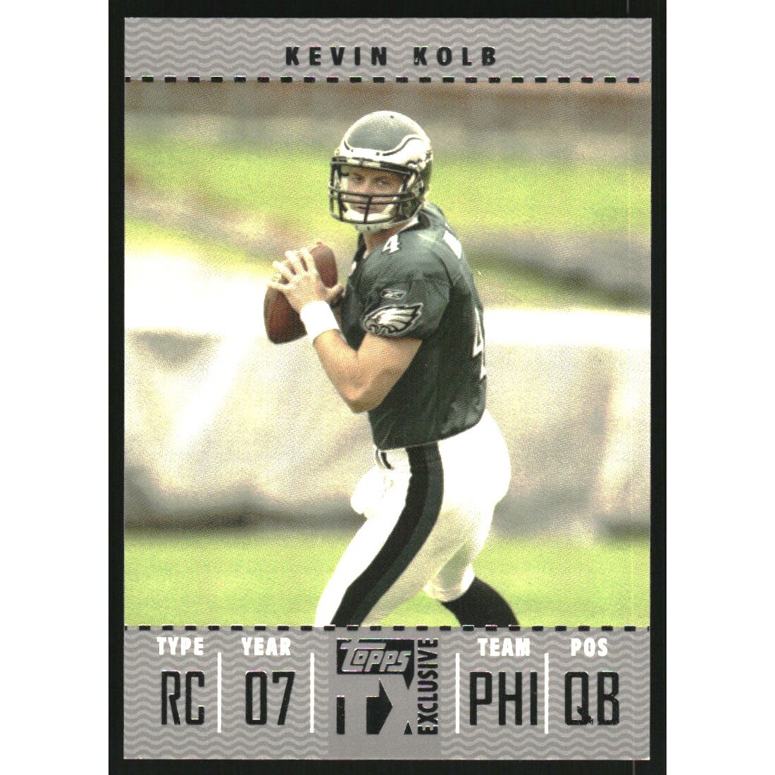2007 Topps TX Exclusive Silver #167 Kevin Kolb