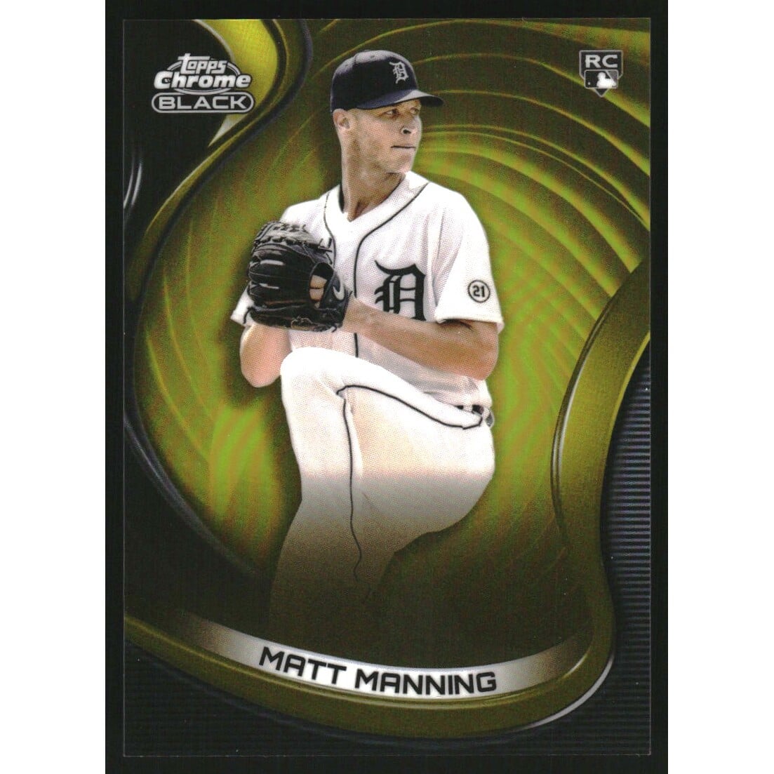 2022 Topps Chrome Black Gold Refractors #40 Matt Manning