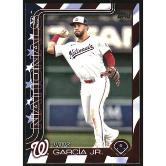 2025 Topps Independence Day #9 Luis Garcia Jr.