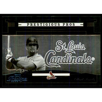 2005 Playoff Prestige Prestigious Pros Green #PP66 Albert Pujols