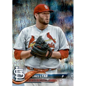 2018 Topps Factory Set Foilboard #134 Lance Lynn