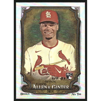 2024 Topps Allen and Ginter Silver Portrait #24 Masyn Winn