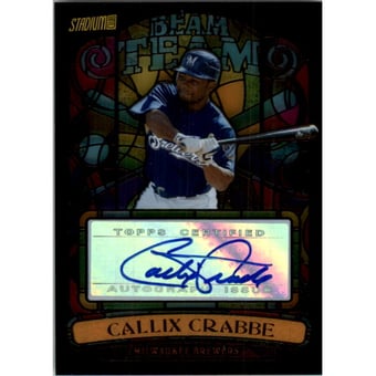 2008 Stadium Club Beam Team Autographs #CCR Callix Crabbe C