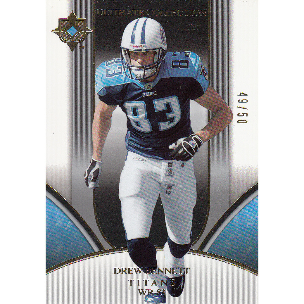 2006 Ultimate Collection Gold #191 Drew Bennett