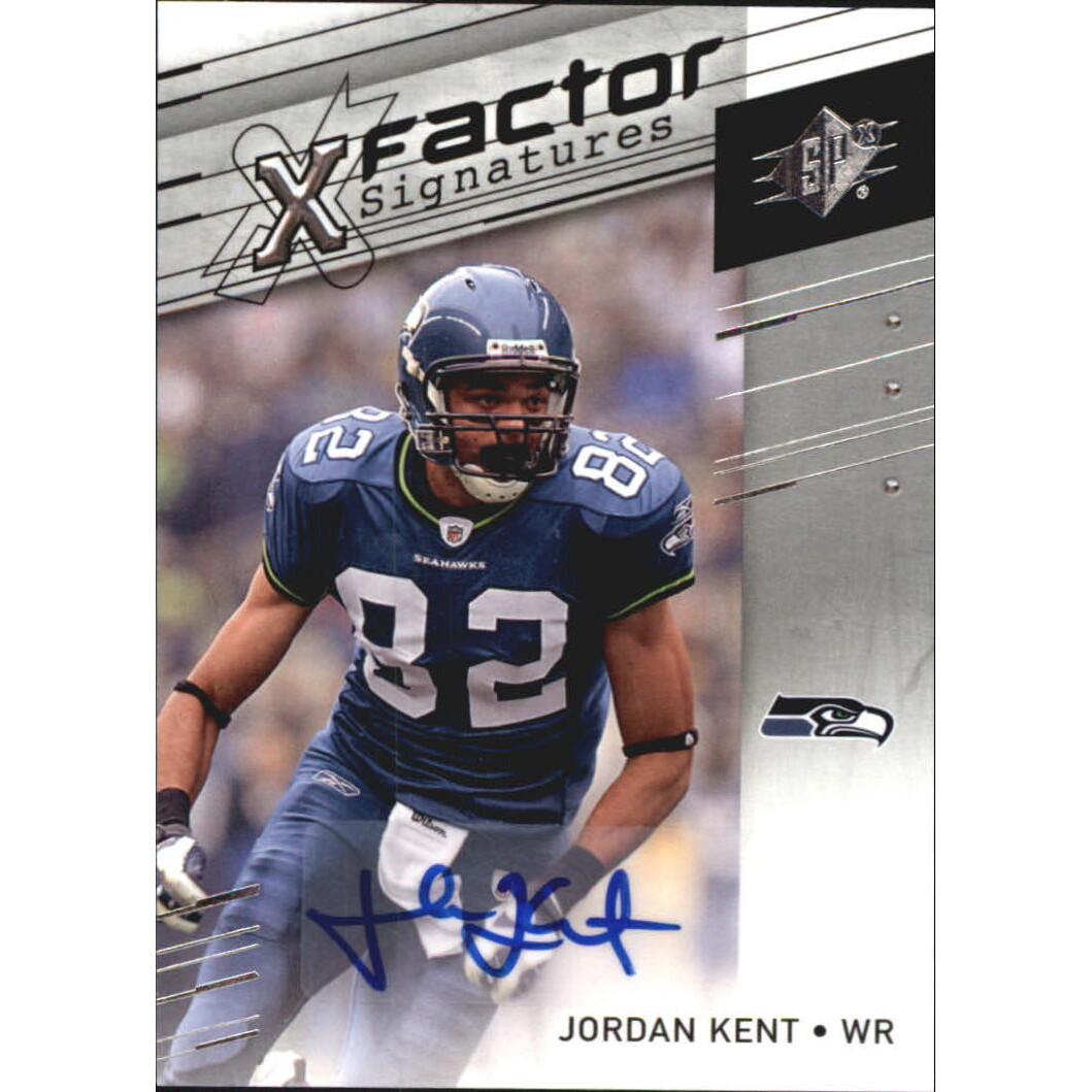 2009 SPx X-Factor Autographs #XJK Jordan Kent