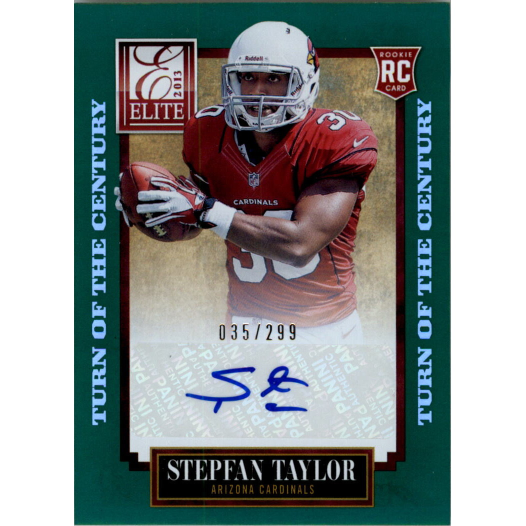 2013 Elite Turn of the Century Autographs #188 Stepfan Taylor/299