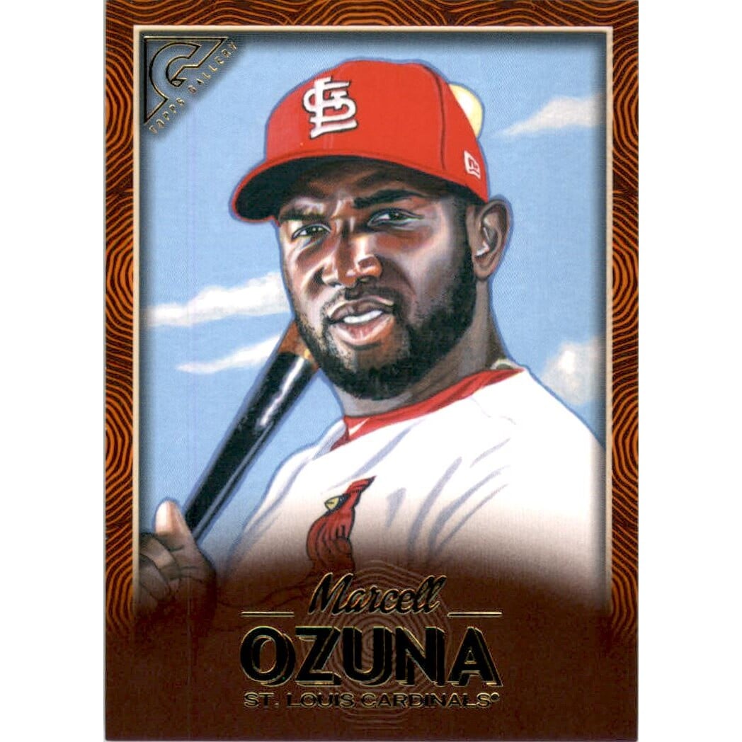 2018 Topps Gallery Orange #30 Marcell Ozuna
