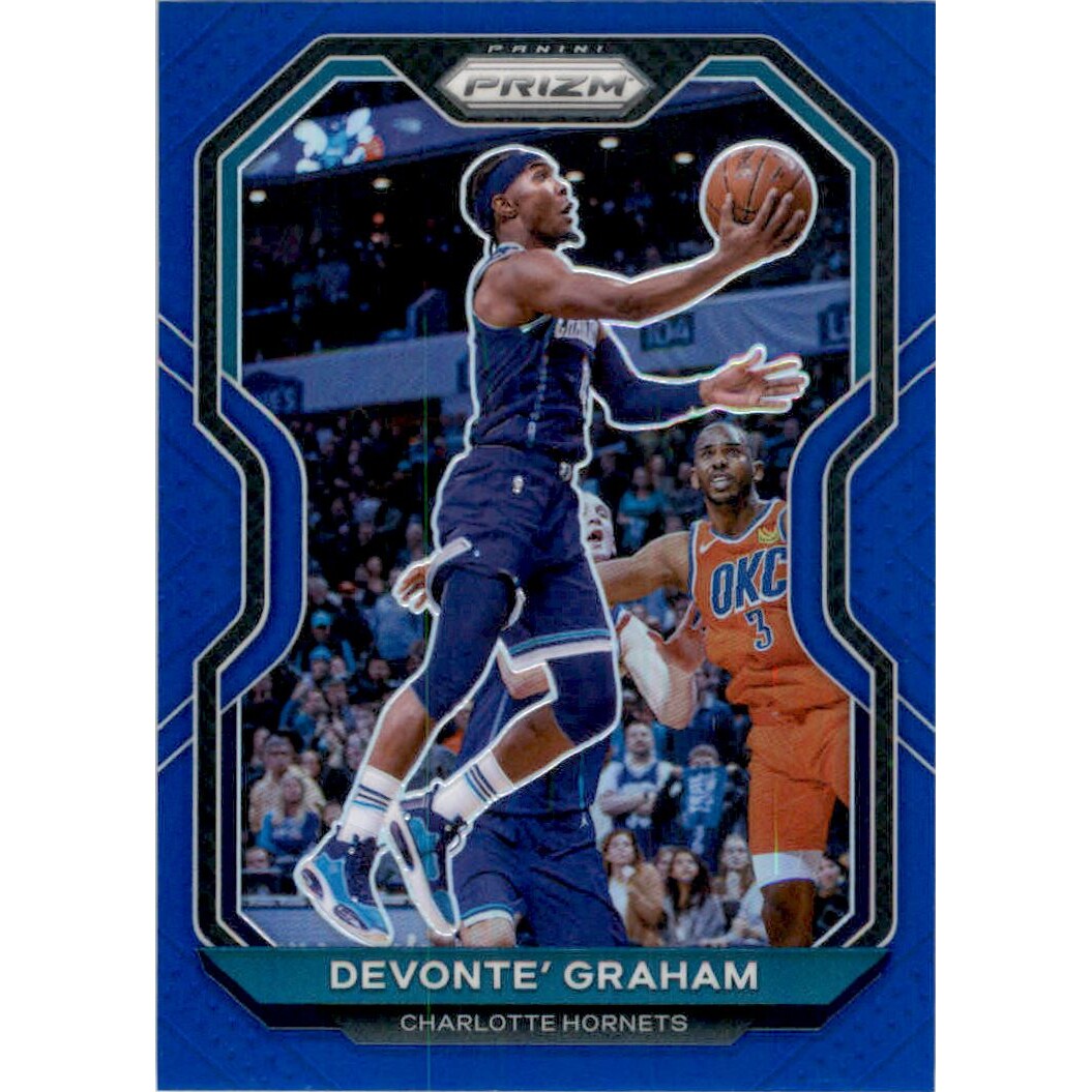 2020-21 Panini Prizm Prizms Blue #73 Devonte' Graham
