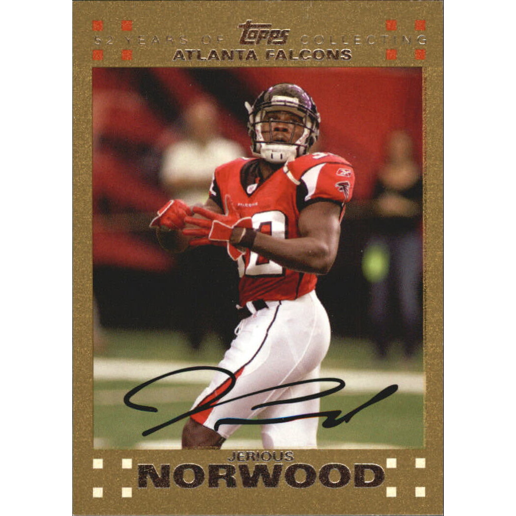 2007 Topps Gold #50 Jerious Norwood