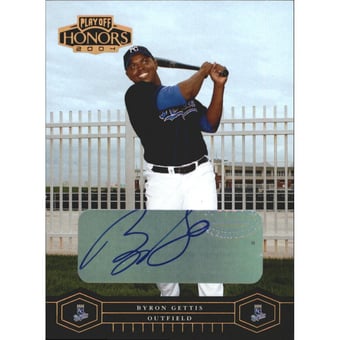 2004 Playoff Honors Signature Bronze #96 Byron Gettis/100