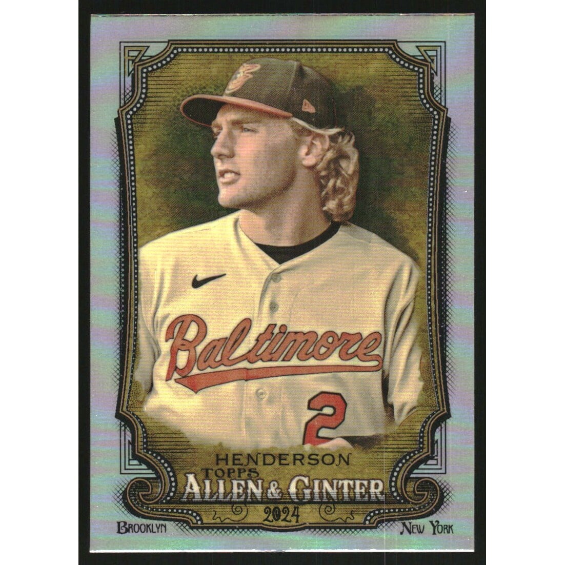 2024 Topps Allen and Ginter Chrome Refractors #161 Gunnar Henderson