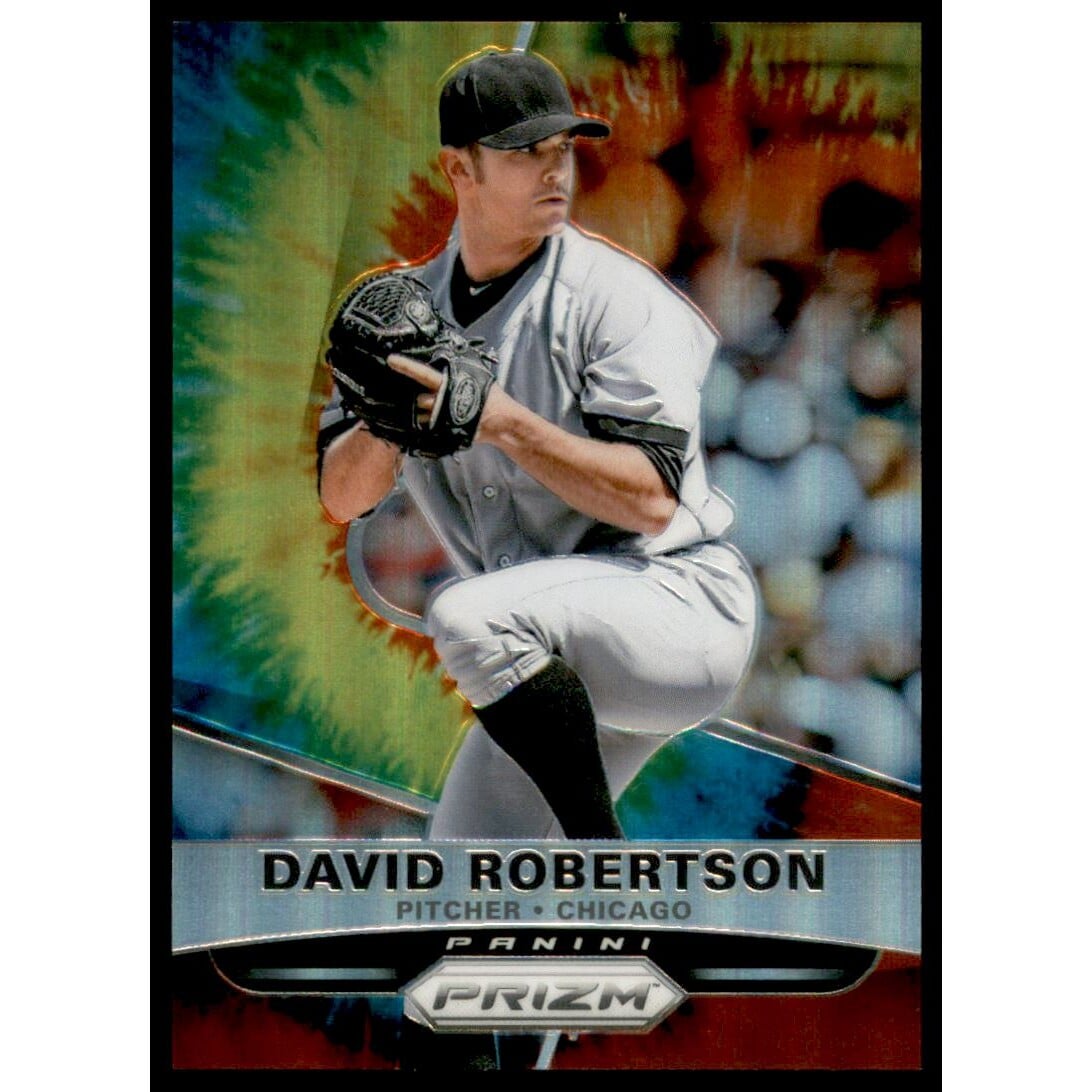 2015 Panini Prizm Prizms Tie Dyed #55 David Robertson