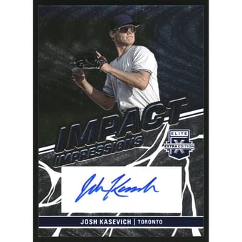 2023 Elite Extra Edition Impact Impressions Signatures #35 Josh Kasevich