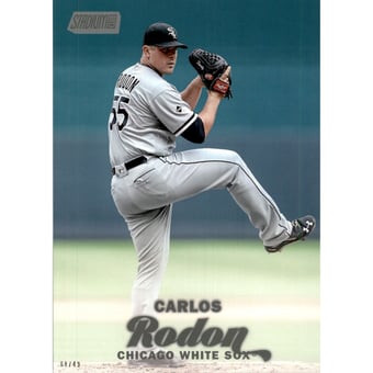 2017 Stadium Club 5x7 #81 Carlos Rodon