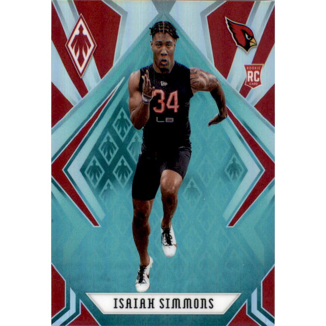 2020 Panini Phoenix Teal #145 Isaiah Simmons