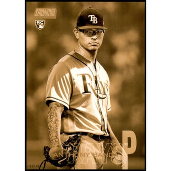 2018 Stadium Club 5x7 Gold #173 Anthony Banda