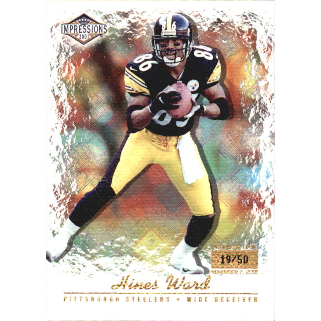2001 Pacific Impressions Premiere Date #111 Hines Ward
