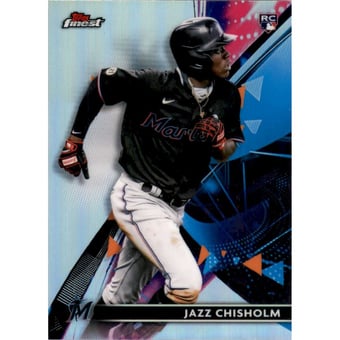 2021 Finest Refractors #40 Jazz Chisholm