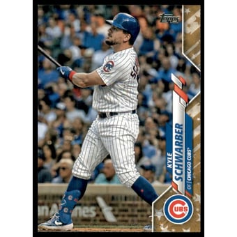 2020 Topps Factory Set Gold Stars #119 Kyle Schwarber