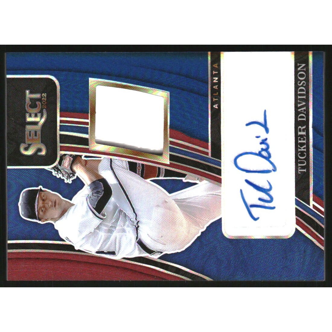 2022 Select Signature Materials Tri-Color #12 Tucker Davidson/99