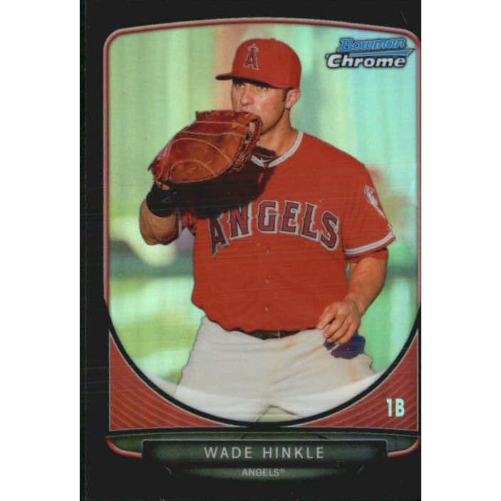 2013 Bowman Chrome Prospects Black Refractors #BCP57 Wade Hinkle