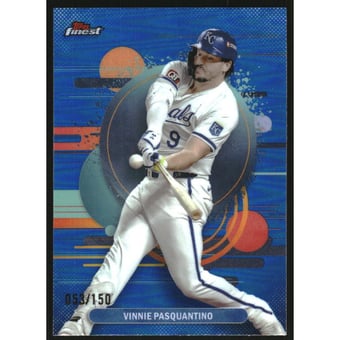 2025 Finest Blue Refractors #194 Vinnie Pasquantino