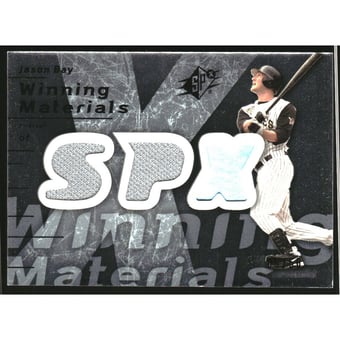 2007 SPx Winning Materials Dual Silver #JB Jason Bay/50