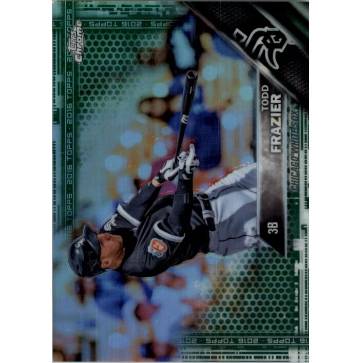 2016 Topps Chrome Green Refractors #77 Todd Frazier