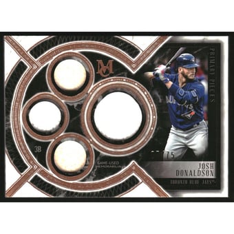 2018 Topps Museum Collection Primary Pieces Quad Relics Copper #SPQRJD Josh Donaldson