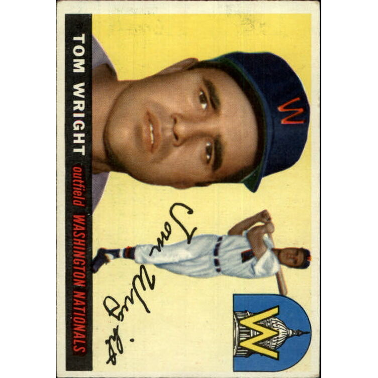 1955 Topps #141 Tom Wright 1955 Topps #141 Tom Wright
