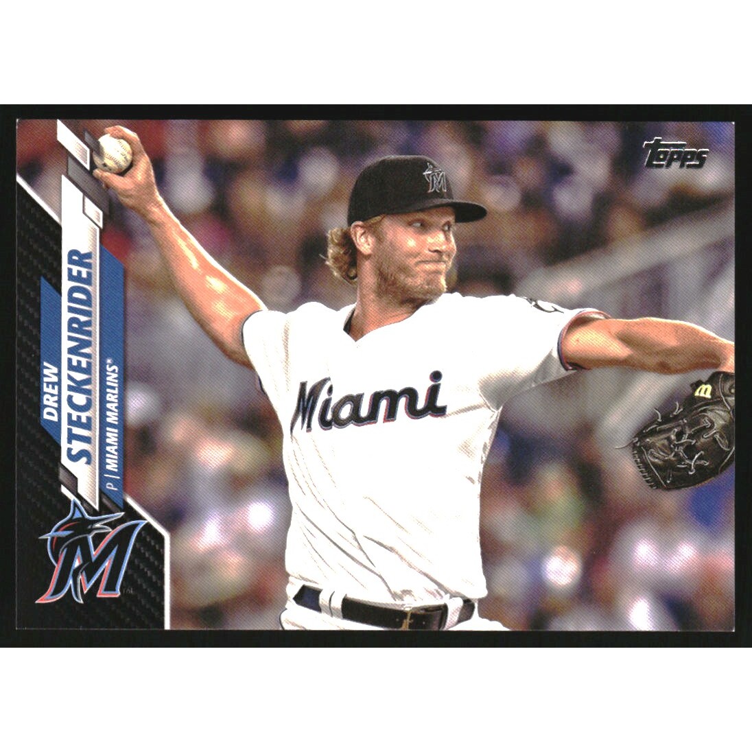 2020 Topps Black #600 Drew Steckenrider