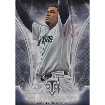 2015 Topps Triple Threads Onyx #53 Felix Hernandez